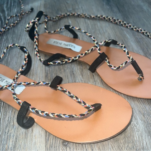 ❌N/A❌ Steve Madden lace up sandals - Picture 7 of 12